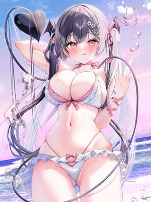 [ヤモセブン (あゆま紗由)] 小悪魔ちゃんのこうげき！9汗だくお部屋水着えっち編_32