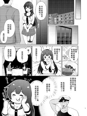 [七色のねりぶくろ (七色風香)] 阿賀野パパ活させられちゃった (艦隊これくしょん -艦これ-) [中国翻訳] [DL版]_04