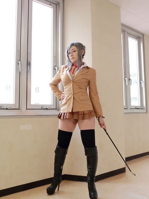 DISCIPLINE 裏生徒会副会長芽衣子コスプレ写真集_021