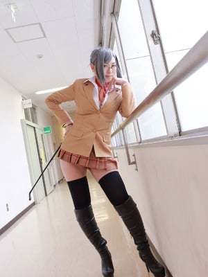 DISCIPLINE 裏生徒会副会長芽衣子コスプレ写真集_043