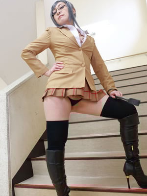 DISCIPLINE 裏生徒会副会長芽衣子コスプレ写真集_054