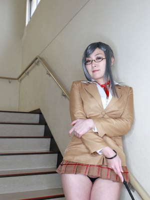 DISCIPLINE 裏生徒会副会長芽衣子コスプレ写真集_106
