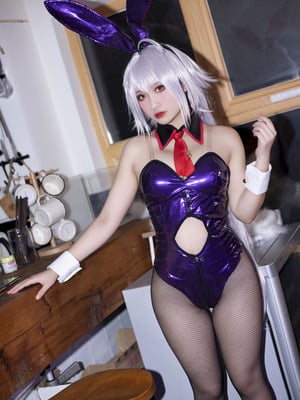 洛璃LoLiSAMA - FGO 黑贞兔子_04