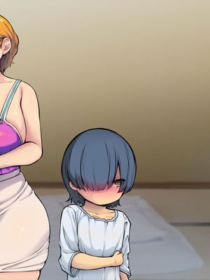 [いちごクレープ大盛組 (横十輔)] 私の同情セックス【巨乳人妻が、団地男子を家にあげて…】_115