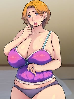 [いちごクレープ大盛組 (横十輔)] 私の同情セックス【巨乳人妻が、団地男子を家にあげて…】_159