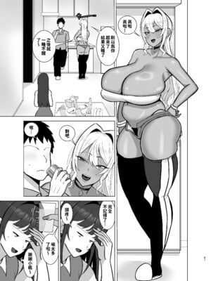 [とっくに特区 (しゃみどーまいちもんじ)] 彼女の友達はドスケベ褐色ギャル｜女友的閨蜜是淫蕩騒貨黑皮巨奶辣妹 [紅必登個漢]_61
