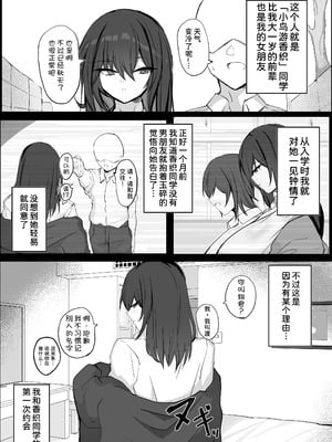 [青い星に生まれたダークエンジェル (鯖磁場権八朗)] クールなのに性欲が強いデカチチ彼女 [甜族星人x我不看本子汉化]_05