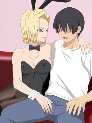 [PURPLE HAZE (Lime)] ROUTE 18 バニーガール編 (ドラゴンボールZ)_35