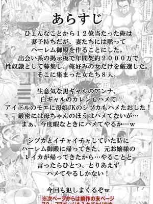 [なのかH] 宝くじ12億!当選!〜エロに全投資して、ハーレム御殿建設!!2 [DL版] [XY个人翻译]_03