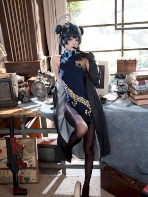 九柒喵 - 蔚蓝档案 龙华妃咲 原皮_13