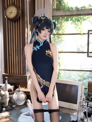 九柒喵 - 蔚蓝档案 龙华妃咲 原皮_21