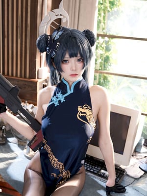 九柒喵 - 蔚蓝档案 龙华妃咲 原皮_36