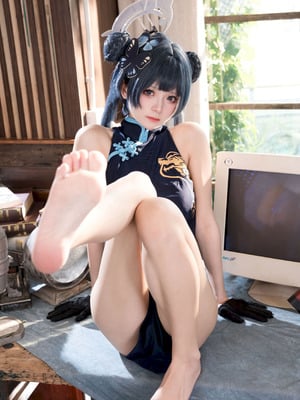 九柒喵 - 蔚蓝档案 龙华妃咲 原皮_51