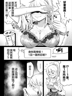 [カマキリファーム (カマキリ)] 久しぶりに再会した幼馴染はドスケベギャルになってました。2 (オリジナル) [中国翻訳]_15