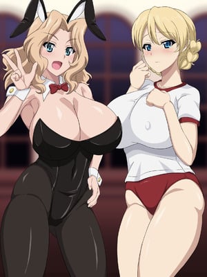 [肉々餡蜜亭 (yasuo)] 乳柔包囲網 (ガールズ&パンツァー) [中国翻訳]_36