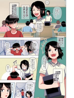 [銀エイジ] 担任の先生に催眠かけてセックスの実演授業してもらいました_03