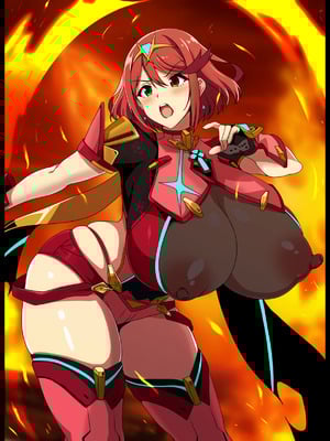 [イタリ屋×黒墨夜行書(トニーマン+)] 天の聖杯ホムラとヒカリの痴態1 (ゼノブレイド2)_107