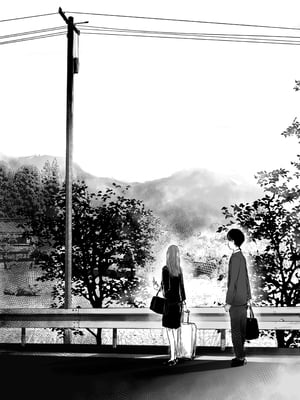 [狼少女団 (むこうじまてんろ)] 出張、後輩と相部屋。浴衣濡れ肌に絞り尽くされた夜 [中国翻訳]_0005