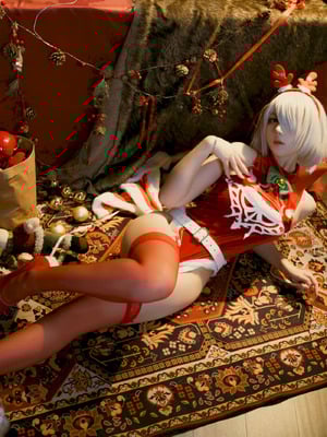 九曲Jean - 尼尔：机械纪元 2B 圣诞_09