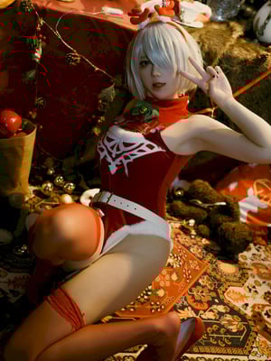 九曲Jean - 尼尔：机械纪元 2B 圣诞_11