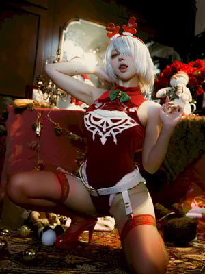 九曲Jean - 尼尔：机械纪元 2B 圣诞_22