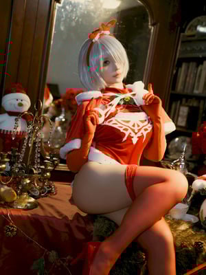 九曲Jean - 尼尔：机械纪元 2B 圣诞_39