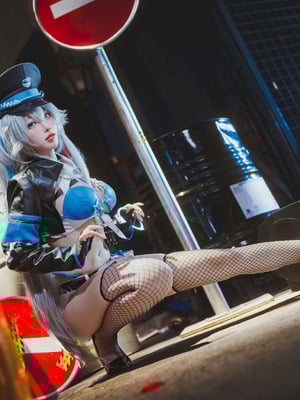 宮本桜 - 交错战线 刃齿 女警_02