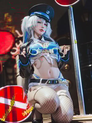 宮本桜 - 交错战线 刃齿 女警_03