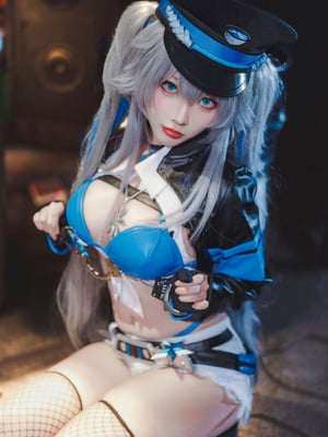 宮本桜 - 交错战线 刃齿 女警_10