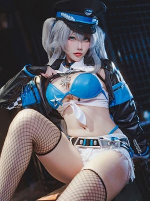 宮本桜 - 交错战线 刃齿 女警_18