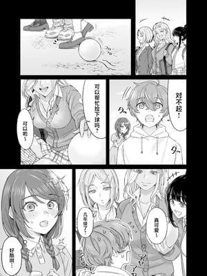 [デッパツシンコー (葱田塩)] 黒ギャル幼馴染とヒミツの勉強シちゃう話 [中国翻訳] [DL版]_02