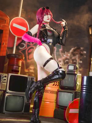 Natsuko夏夏子 - 崩坏：星穹铁道 卡芙卡 dishwasher同人_09