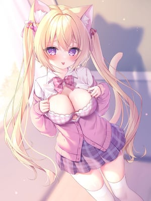 [ももちあ教 (桃稚ちあ)] 発情ネコのお世話の仕方3〜チェリー編保健室で誘惑発情H〜 [DL版]_23