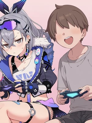 [こまごめピペット] 输给小孩子的银狼