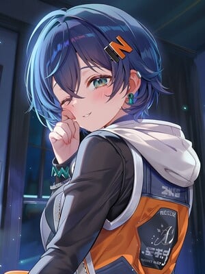 [Pixiv] 青德坊 - 我的妹妹哪有这么……？——铃 (107479500) [Ai generated]_019_Belle_19