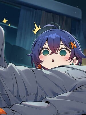 [Pixiv] 青德坊 - 我的妹妹哪有这么……？——铃 (107479500) [Ai generated]_020_Belle_20