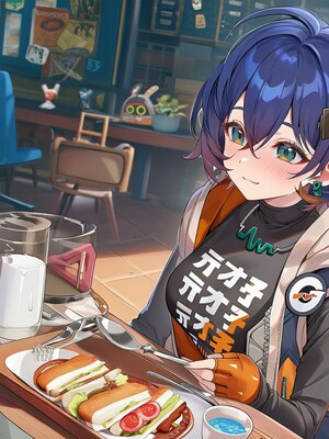 [Pixiv] 青德坊 - 我的妹妹哪有这么……？——铃 (107479500) [Ai generated]_046_Belle_46