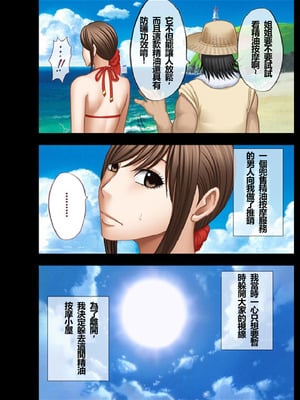 【クリムゾン】 声の出せない状況でマッサージでイカされる女たち -海の家編- [個人漢化]_09