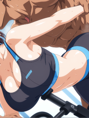 [NTR寝取] 月曜日のたわわ 小愛(アイ) ジムで寝取れるアイ  88P[AI Generated]_003