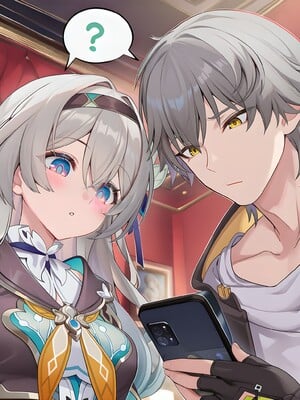 [Pixiv] 青德坊 - “被花火关进奇怪的房间里出不去怎么办，在线等，挺急的。”——流萤 (107479500) [Ai generated] [Uncensored]_011_Firefly_11