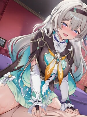 [Pixiv] 青德坊 - “被花火关进奇怪的房间里出不去怎么办，在线等，挺急的。”——流萤 (107479500) [Ai generated] [Uncensored]_059_Firefly_59