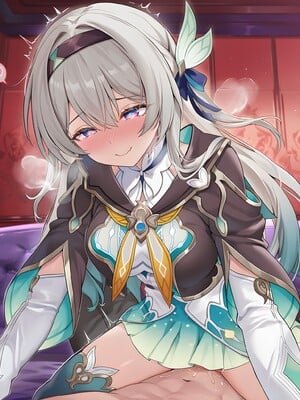 [Pixiv] 青德坊 - “被花火关进奇怪的房间里出不去怎么办，在线等，挺急的。”——流萤 (107479500) [Ai generated] [Uncensored]_070_Firefly_70