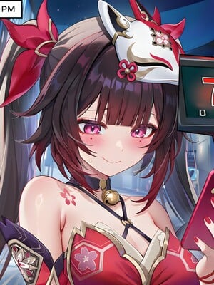 [Pixiv] 青德坊 - “被花火关进奇怪的房间里出不去怎么办，在线等，挺急的。”——流萤 (107479500) [Ai generated] [Uncensored]_180_Firefly_180