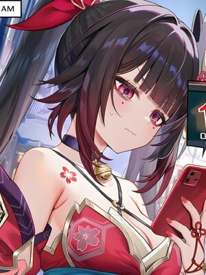 [Pixiv] 青德坊 - “被花火关进奇怪的房间里出不去怎么办，在线等，挺急的。”——流萤 (107479500) [Ai generated] [Uncensored]_185_Firefly_185