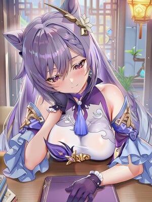 [Pixiv] 青德坊 - 金紫定垂之章——第一章—刻晴(107479500) [Ai generated] [Uncensored]_002_2