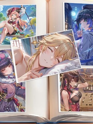 [Pixiv] 青德坊 - 金紫定垂之章——第一章—刻晴(107479500) [Ai generated] [Uncensored]_008_8