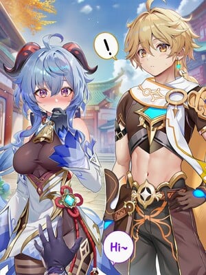 [Pixiv] 青德坊 - 金紫定垂之章——第一章—刻晴(107479500) [Ai generated] [Uncensored]_012_12