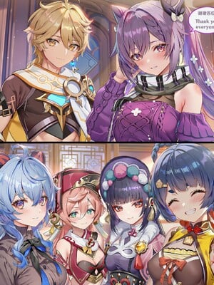 [Pixiv] 青德坊 - 金紫定垂之章——第一章—刻晴(107479500) [Ai generated] [Uncensored]_027_27