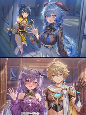 [Pixiv] 青德坊 - 金紫定垂之章——第一章—刻晴(107479500) [Ai generated] [Uncensored]_029_29