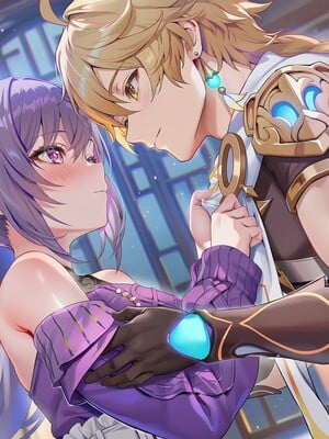 [Pixiv] 青德坊 - 金紫定垂之章——第一章—刻晴(107479500) [Ai generated] [Uncensored]_034_34